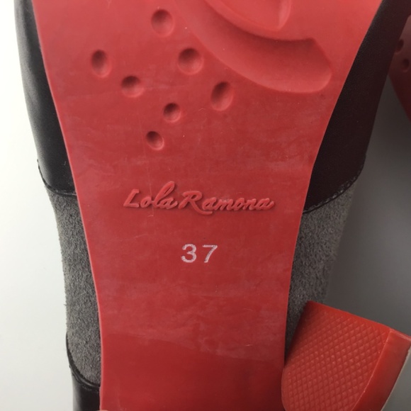 Lola Ramona Leather Witchy Heeled Boots - Picture 11 of 14